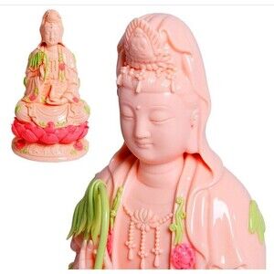 ART PARK Handmade  Ceramic Guan Yin Statue  Kwan Yin, Quan Am Goddess of Mercy